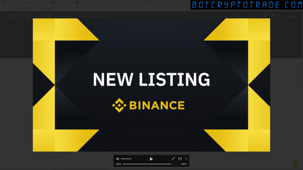 binance new listings